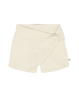 Girls' 7-16 Elastic Waistband Wrap Skort