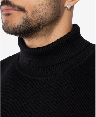 Men's Ribbed Turtle Neck Sweater