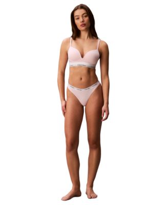 Women's Modern Logo Thong Underwear QD5043