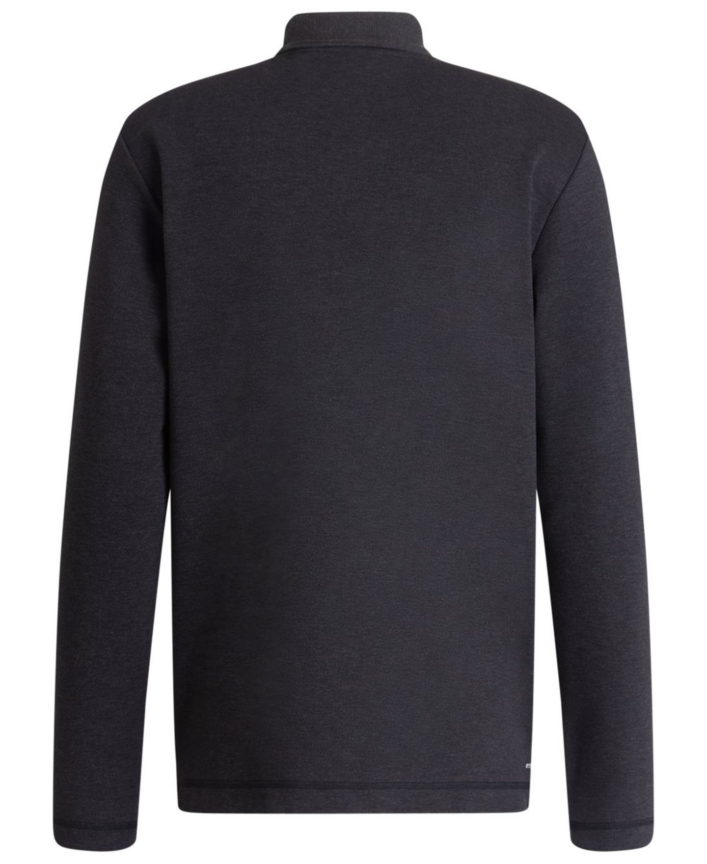 Мужское поло Hugo Boss Dinote Long-Sleeve Polo Shirt, цвет: Серый — фото 3