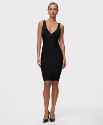Women's The Backstage V-Neck Midi Dress