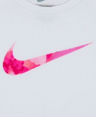 Girls' Toddler 2T-4T Move with Nature Crewneck T-Shirt and Mesh Shorts, 2-Piece Set