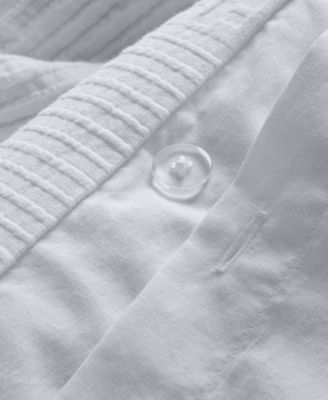 Wicker Weave 3-Pc. Duvet Cover Set, Full/Queen