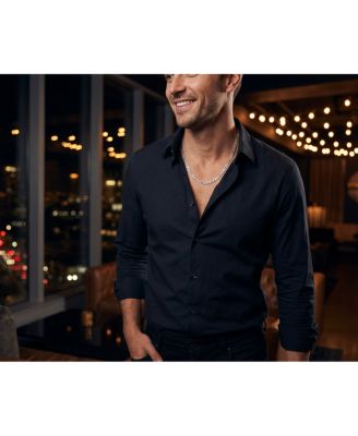 Classic Solid 5.5MM Heavy .925 Sterling Silver Figaro Link Chain Necklace 24 Inch