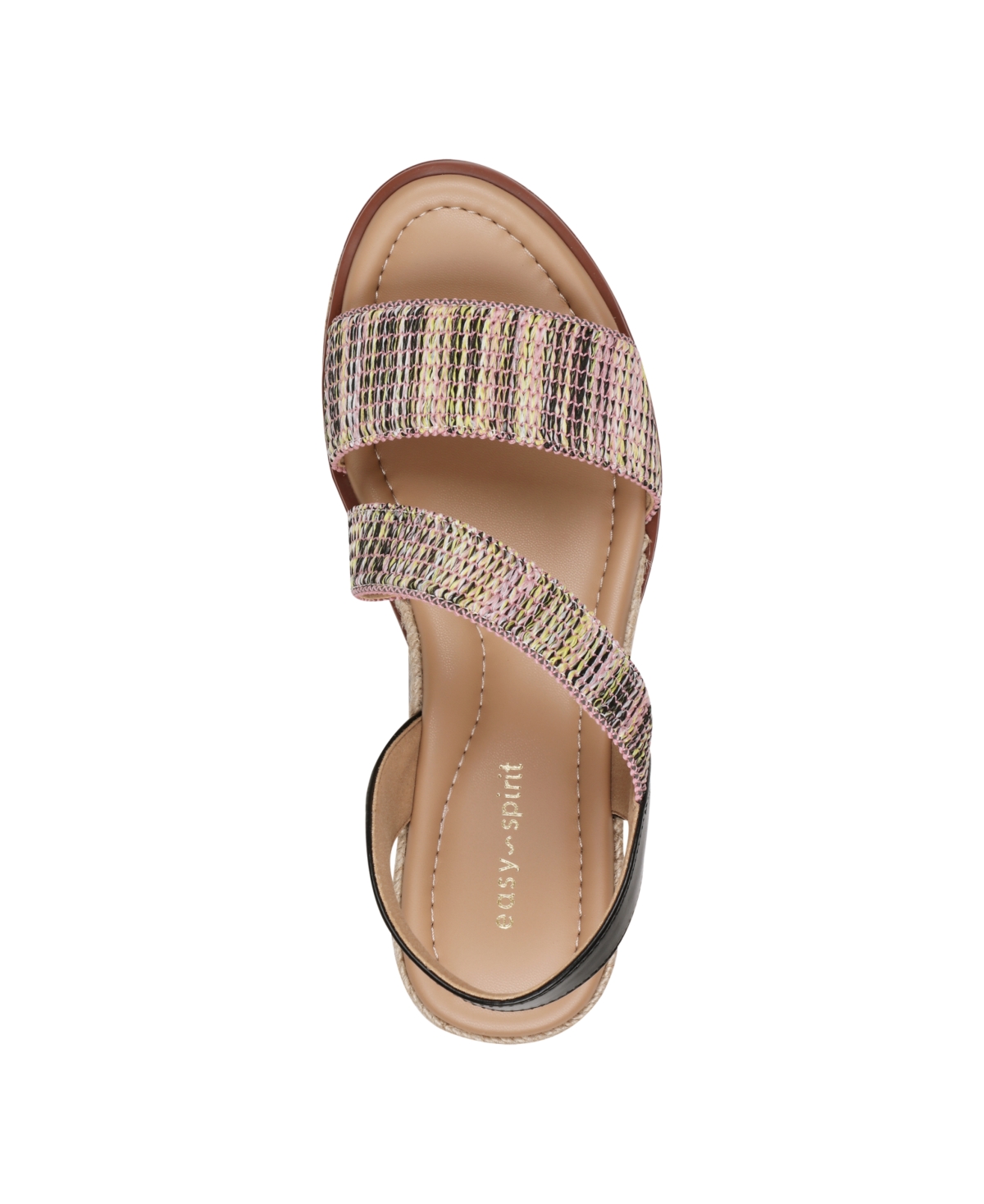 Easy Spirit Women's Sabina Strappy Low Wedge Sandals
