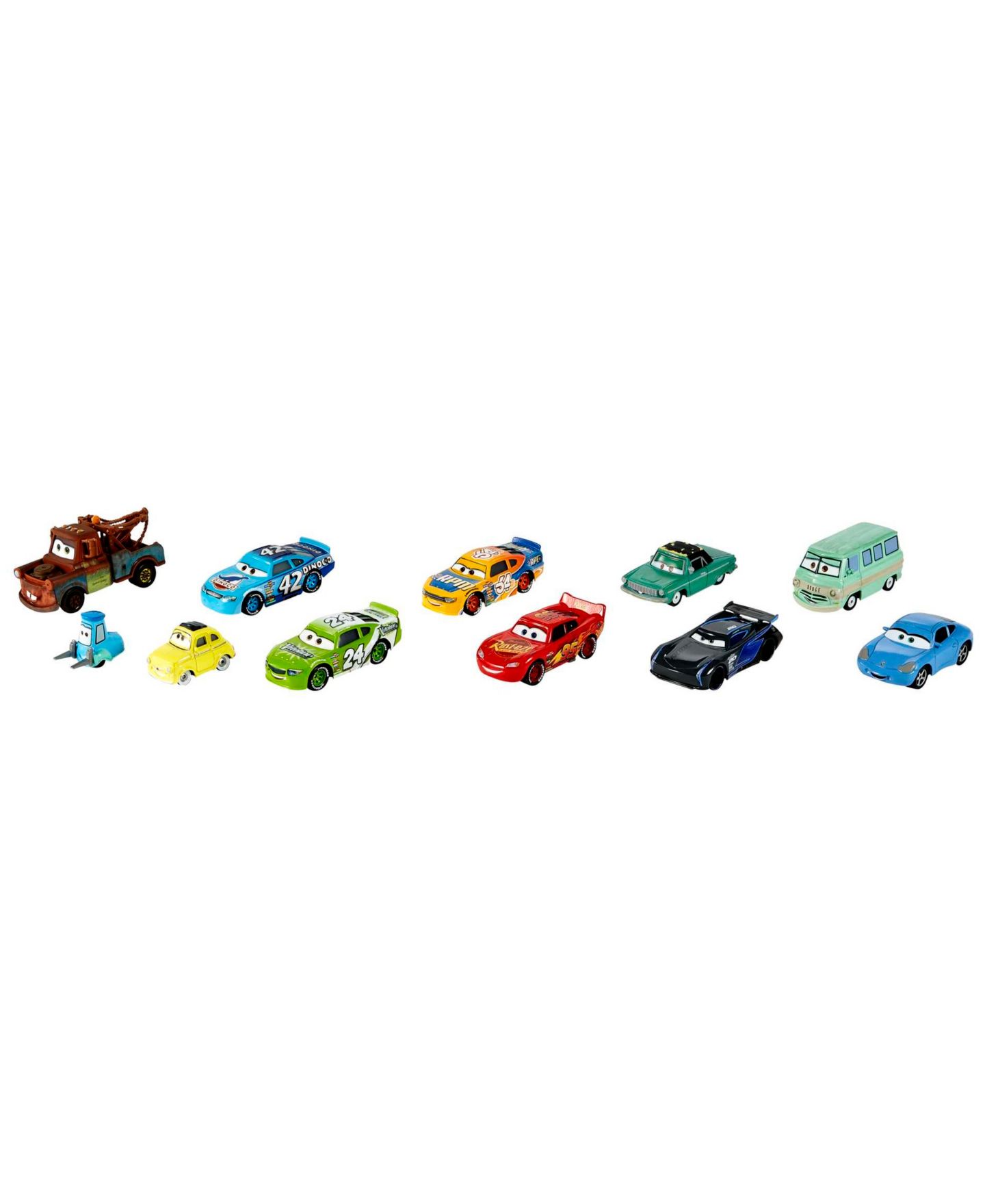 Детские игрушки Cars Disney and Pixar Mini Racers Die-Cast Vehicles Set — фото 4