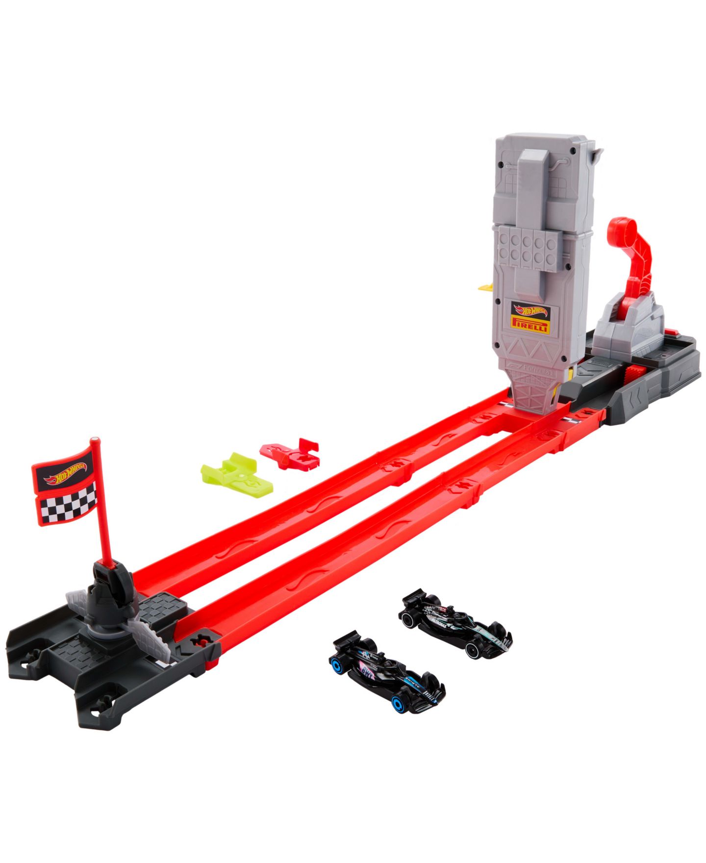 Детские игрушки Hot Wheels 1:64 Scale Formula 1 Grid Start Track Set — фото 3