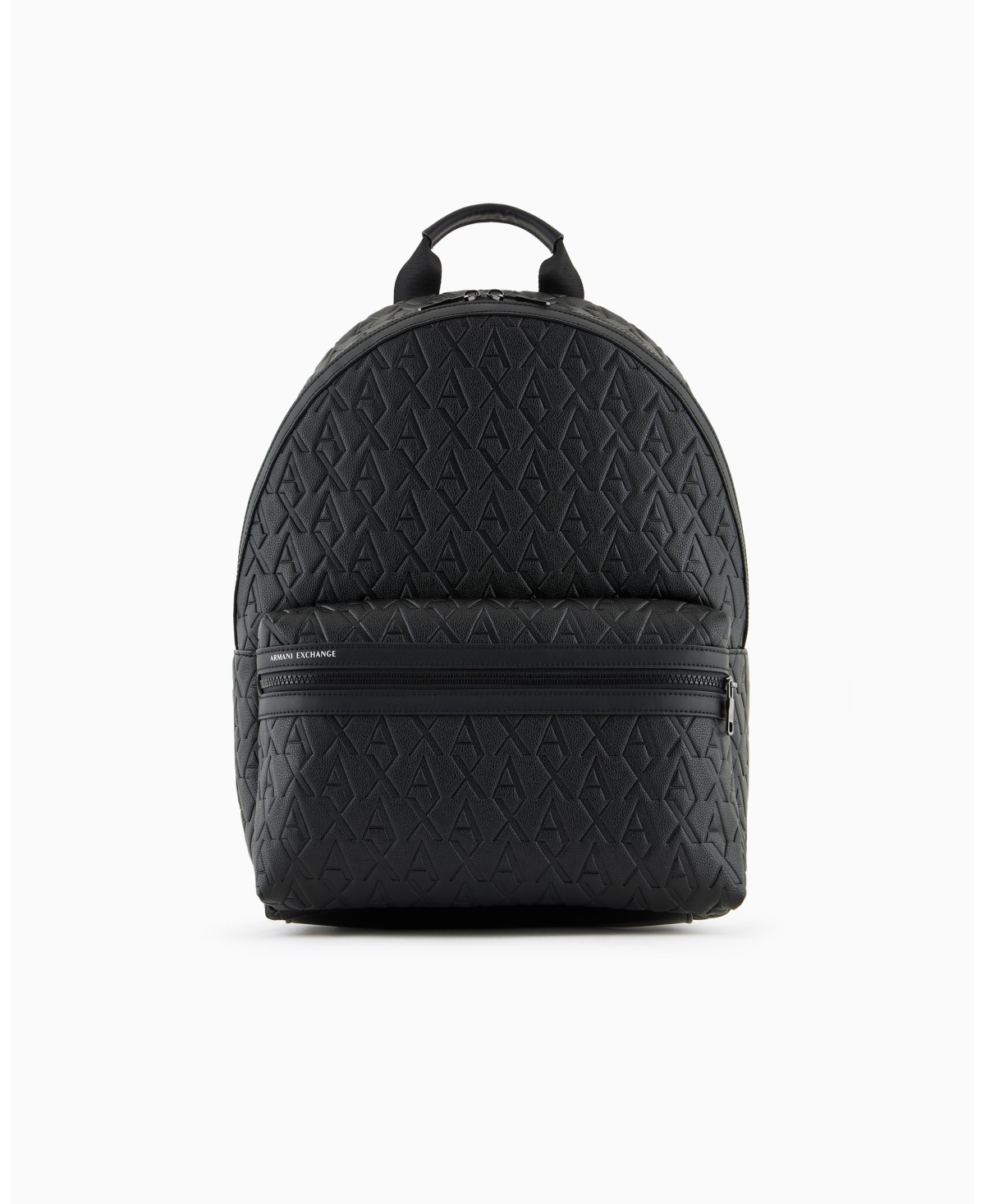 A|X Armani Exchange Men's Tonal All Over Logo Backpack
