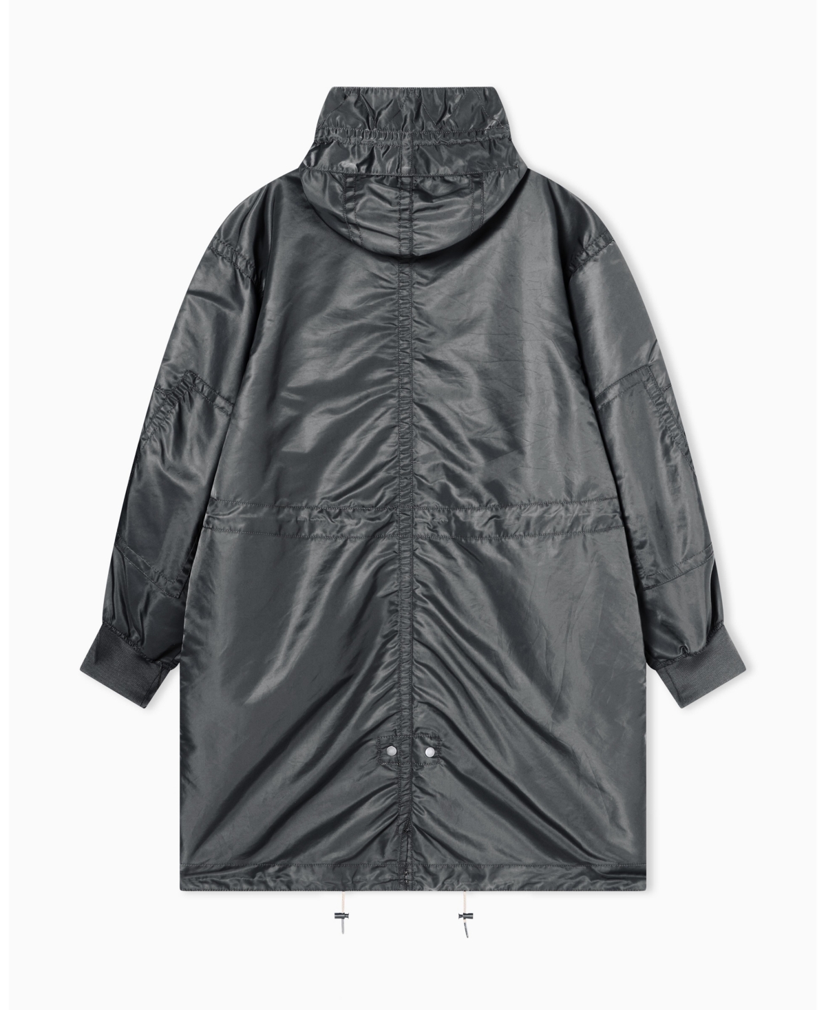 A|X Armani Exchange Men's Nylon Twill Trench Coat