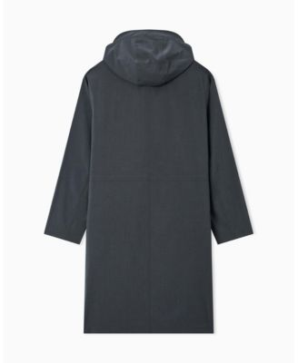 Men's Wool Mix Trench Coat