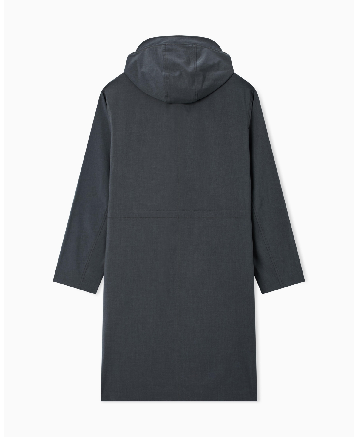 A|X Armani Exchange Men's Wool Mix Trench Coat