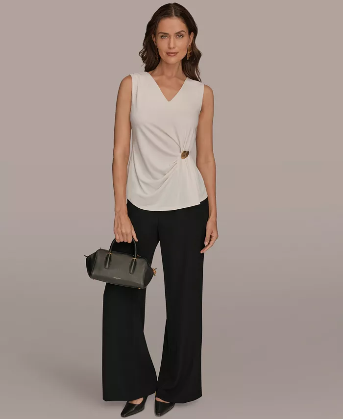 Women's V-Neck Sleeveless Top - thumbnail 5