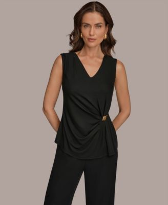 Women's V-Neck Sleeveless Top