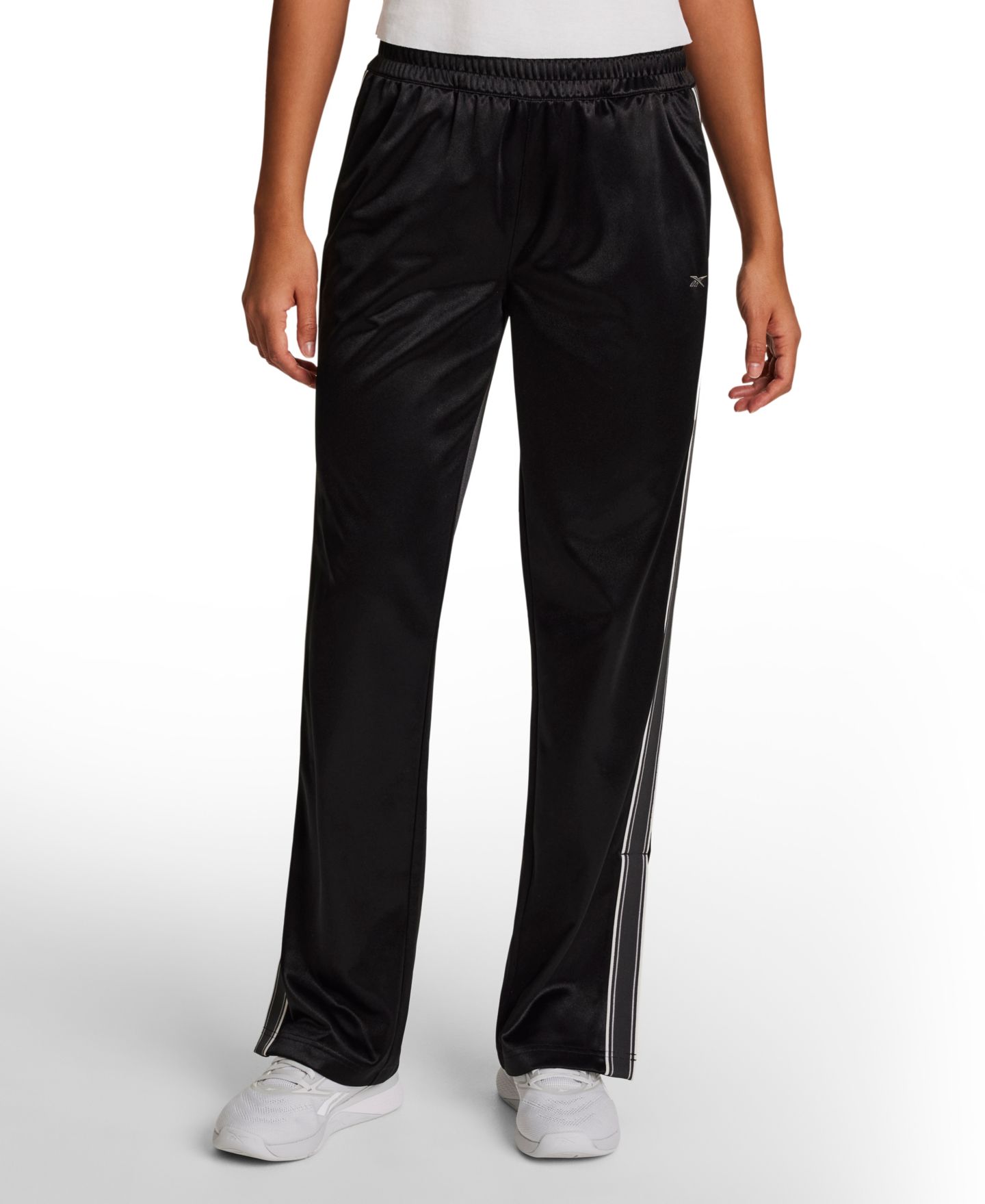Женские брюки Reebok Tunnel Regular Fit Pull-On, цвет: Чёрный — фото 2