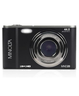 MND20 44 MP 2.7K Ultra HD Digital Camera (Black) with accessory kit