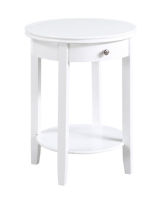 18.25" Rubber wood AH Baldwin End Table