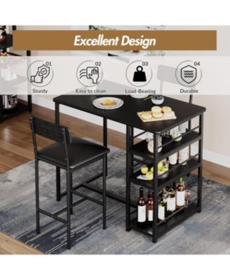 Kitchen Table Dining Table Set for 2 36 Inch High Top Kitchen Table Set