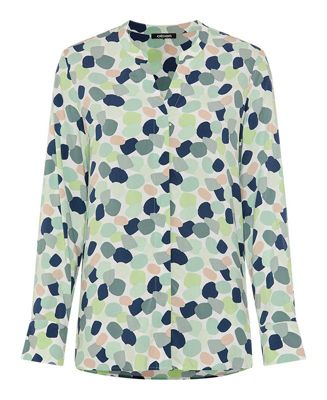 Women's Blot Print Blouse Tops