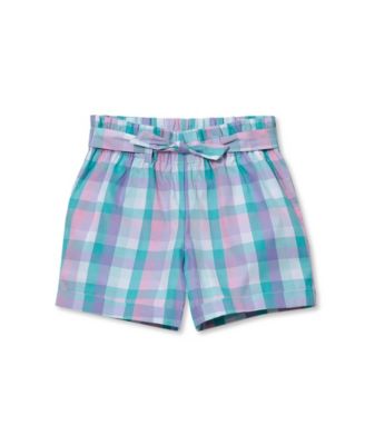 Girls Belted Woven Pull On Shorts