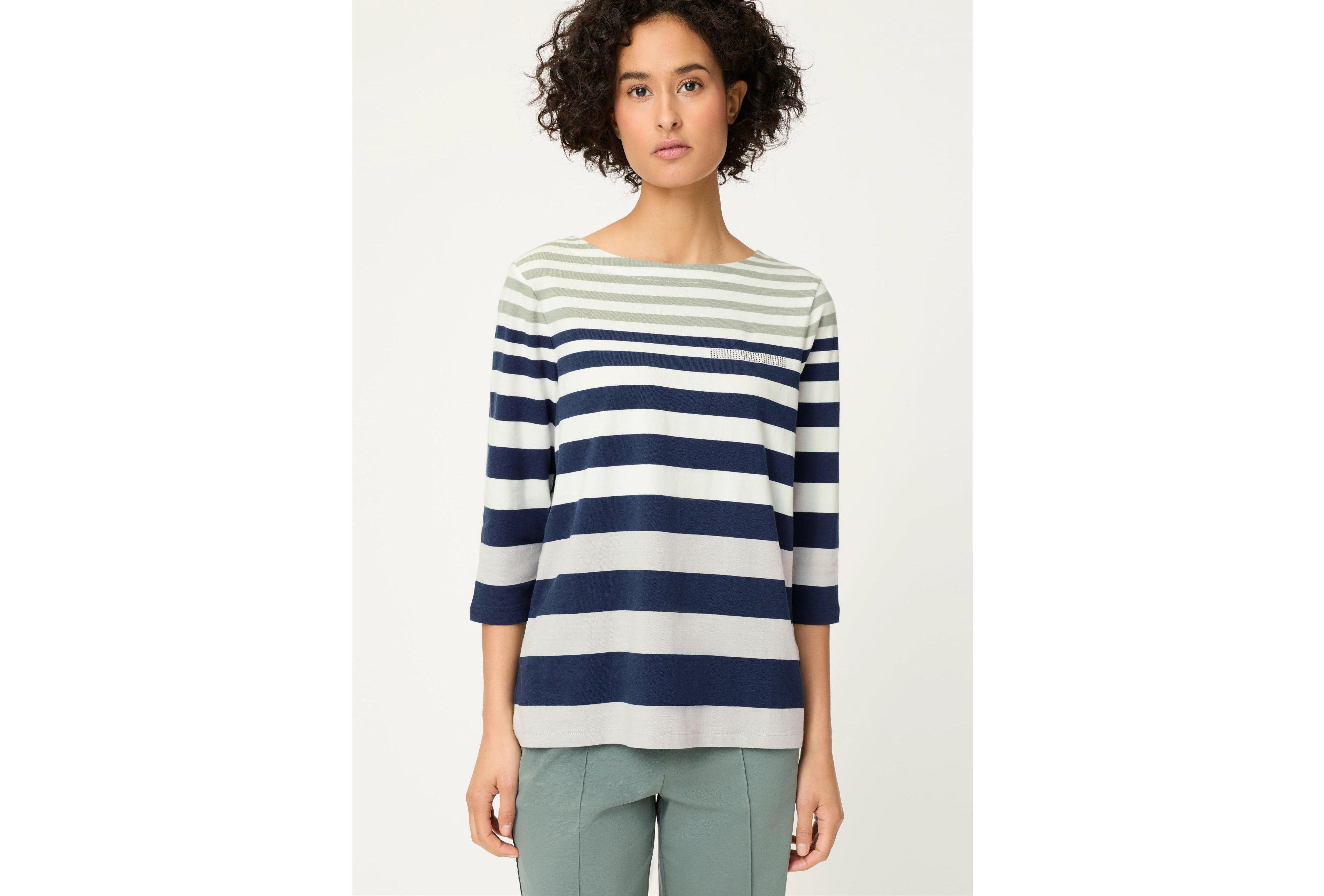 Olsen Women's Varied Stripe T-Shirt
