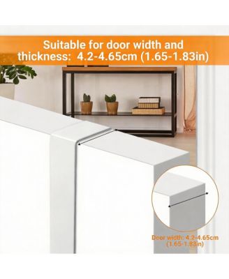 14 Hooks Door Rack - Quiet, Ergonomic, Protective, Modern