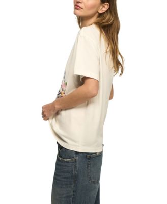 Women's Floral Frame Graphic T-Shirt