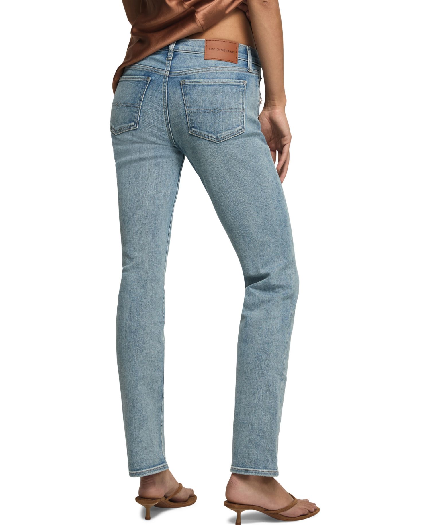 Women's Sweet Straight Mid-Rise Jeans