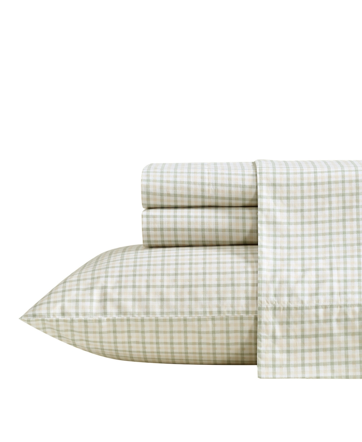 Nautica Calm Seas Gingham 200-thread Count Cotton Percale 4-pc. Sheet Set, Queen