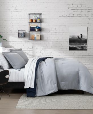 Hayes Solid Reversible 5-Pc. Comforter Set, Twin/ Twin XL