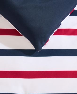 Clove Hitch Stripe Reversible 3-Pc. Comforter Set, Full/Queen