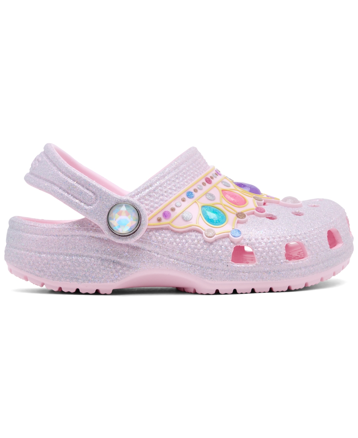Crocs Toddler Girls I Am Princess Glitter Clogs from Finish Line