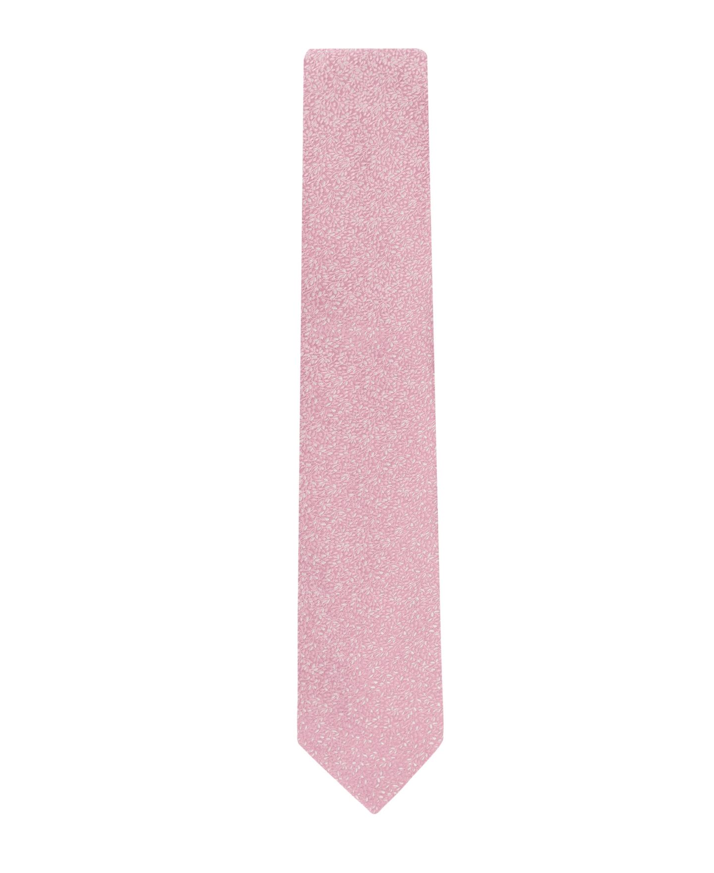 Мужской галстук Calvin Klein Barilla Floral Classic Tie, цвет: Ягодный — фото 3