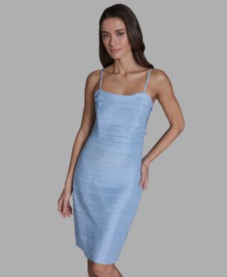 Women's Square Neck Sheath Dress