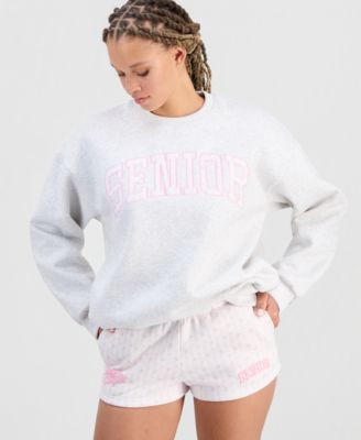 Juniors' Senior Crewneck Sweatshirt & Senior Shorts