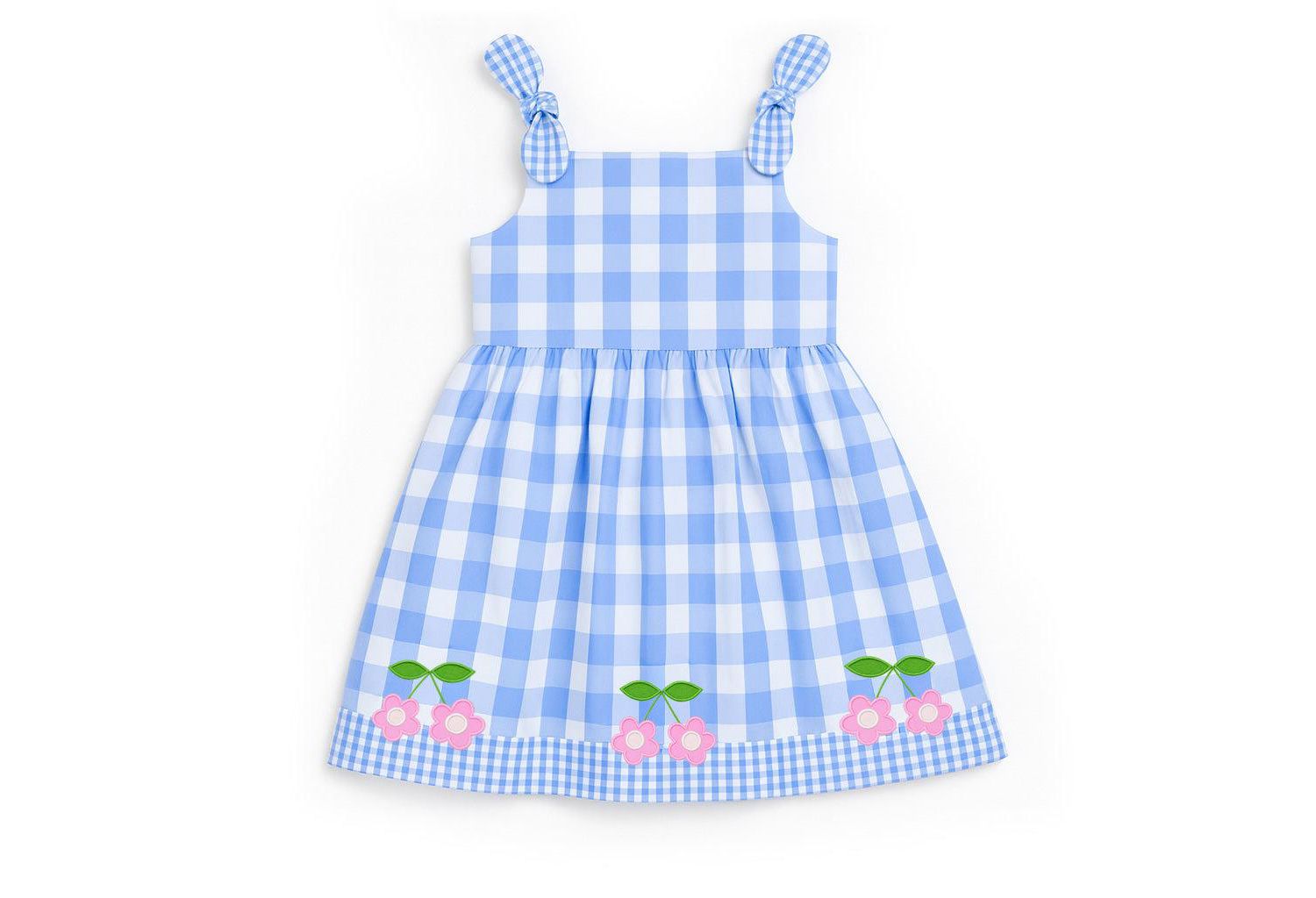 Little Girls Gingham Dress