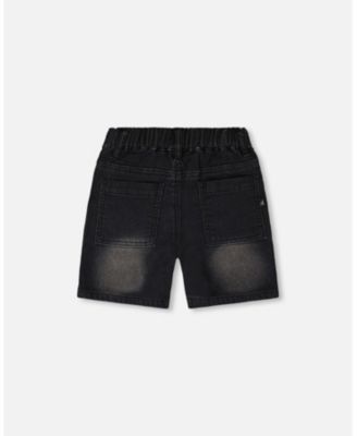 Big Boys French Terry Denim Shorts