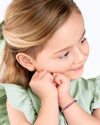 Sterling Silver Birthstone Crystal Bracelet Bracelet