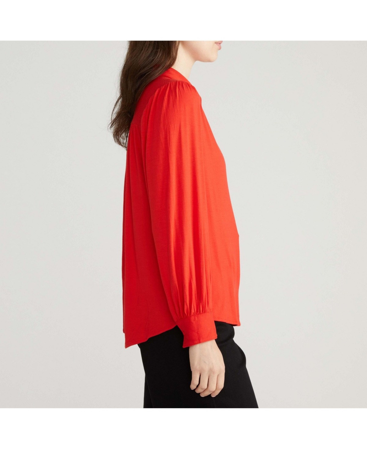 Universal Standard Plus Moore Liquid Jersey Blouse