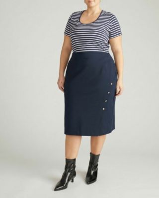 Women's Plus Size Anya Ponte Skirt