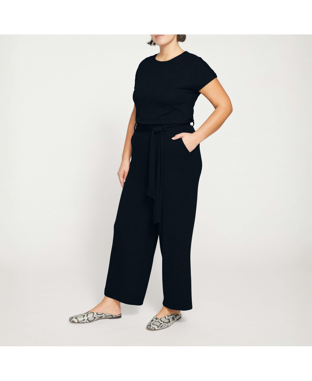 Universal Standard Women's TravelKnit Wide Leg Pants