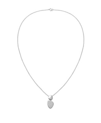 Lab Grown White Sapphire (3/4 ct. t.w.) Pendant Necklace in Sterling Silver (Also in 14k Gold Over Sterling Silver)