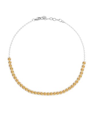 Multi-Gemstone Bracelet in Sterling Silver