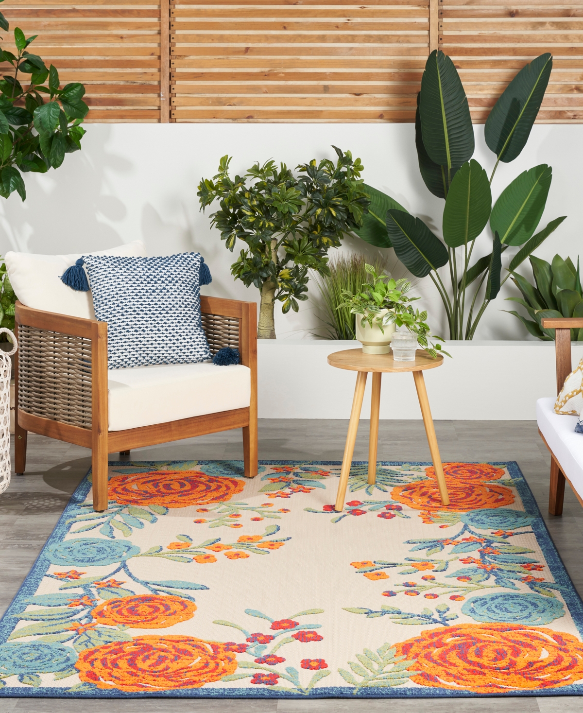 Nourison Home Aloha ALH32 5'3"x7'5" Area Rug