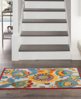 Aloha ALH25 2'8" x 4' Outdoor Area Rug