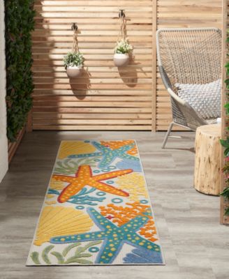 Aloha ALH24 2' x 6' Runner Rug