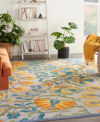 Aloha ALH22 7'10" x 10'6" Outdoor Area Rug