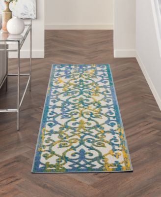 Aloha ALH21 2'3" x 8' Runner Rug