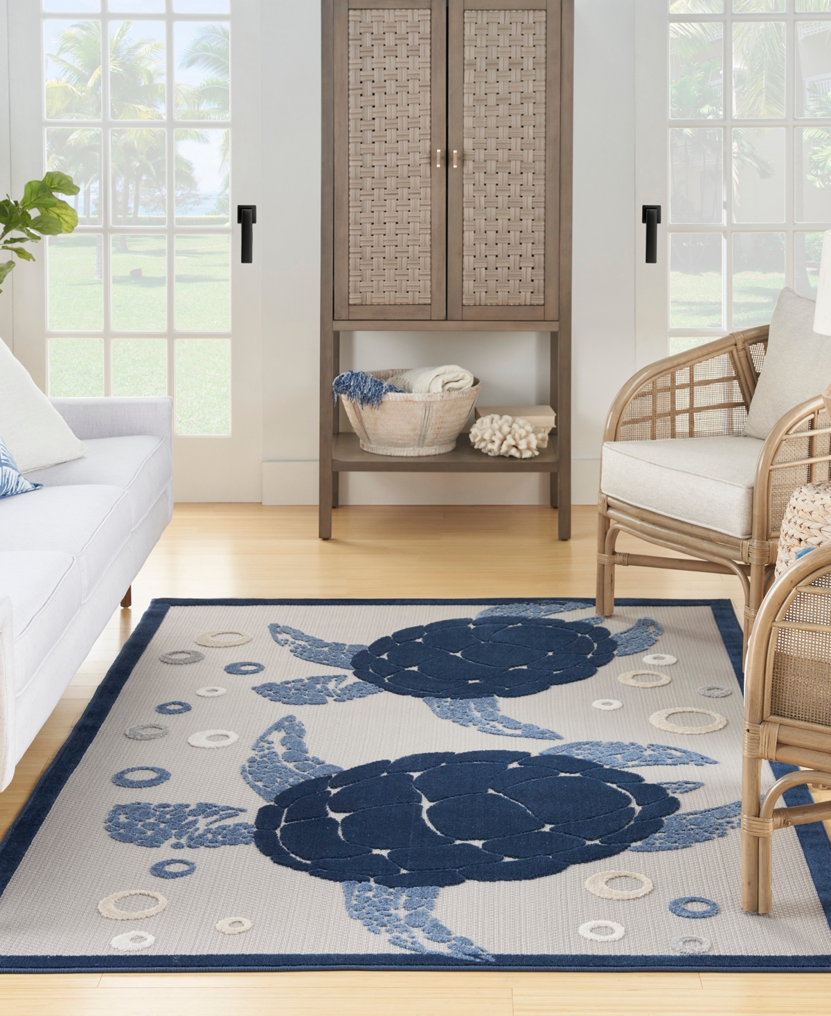 Nourison Home Aloha ALH27 6'x9' Area Rug