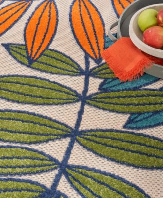 Aloha ALH18 Multi 7'10" Round Rug