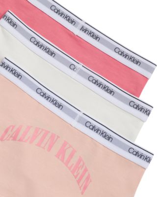 Girls' 6-16 Calvin Klein Logo At Back And Waistband Panty